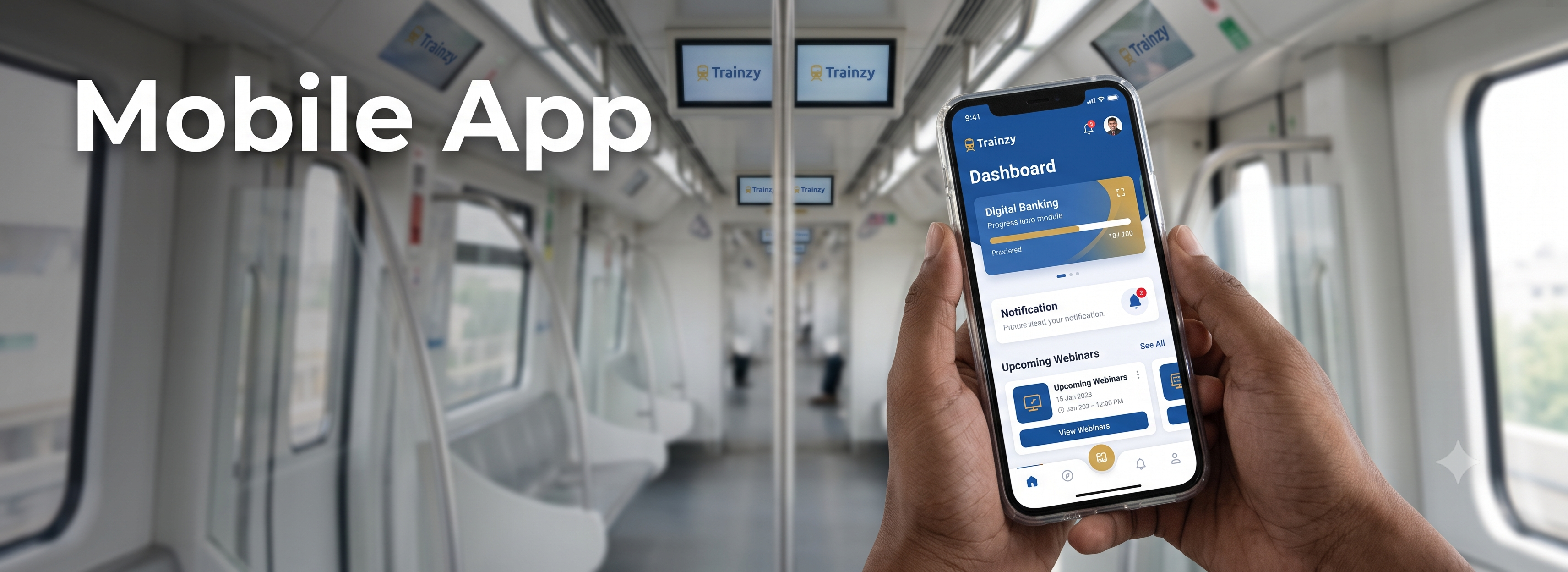 Trainzy Learn Mobile App